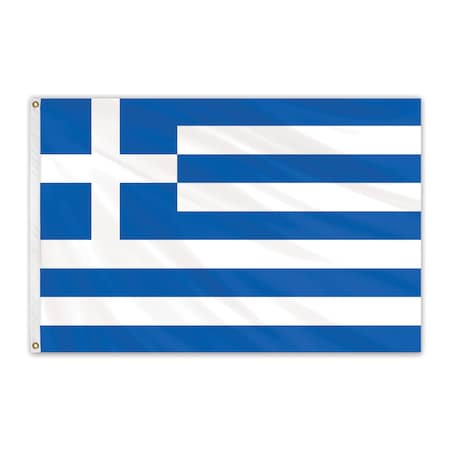 Greece Outdoor Nylon Flag 12x18